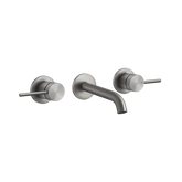 Gessi 316 Cesello rubinetto lavabo a parete 3 fori 54494